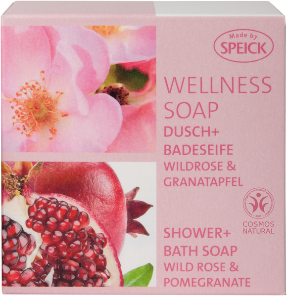 Made by Speick Wellness Soap Wildrose Granatapfel 200 g