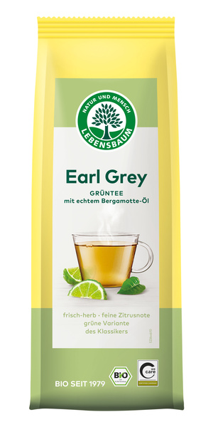 LEBENSBAUM Grüntee Earl Grey 50 g
