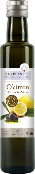 BIO PLANÈTE Olivenöl mit Zitrone 250 ml