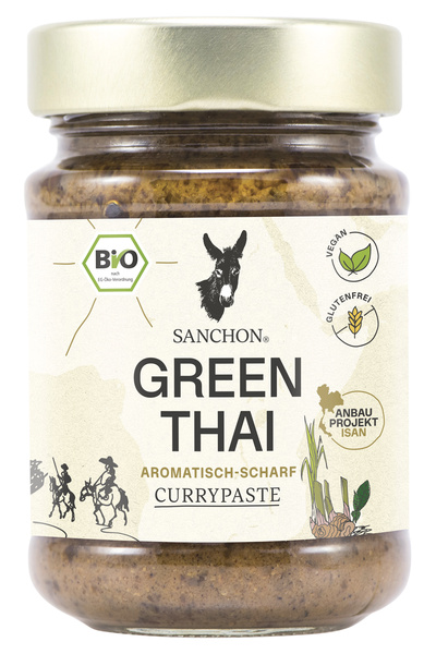 Sanchon Currypaste Green Thai 190 g