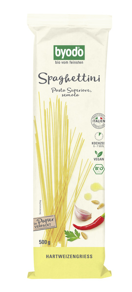 Byodo Spaghettini semola 500 g