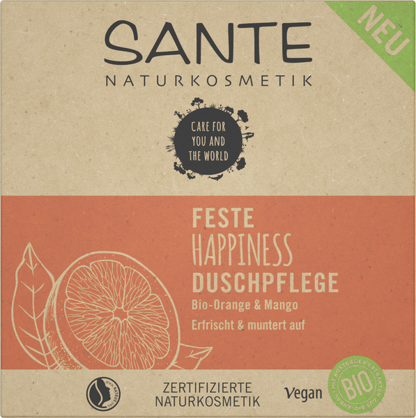 Sante Feste Happiness Duschpflege Orange & Mango 80 g