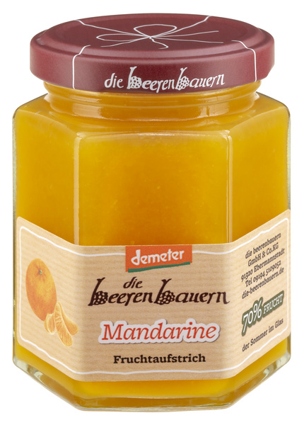 die beerenbauern Mandarine Fruchtaufstrich 200 g