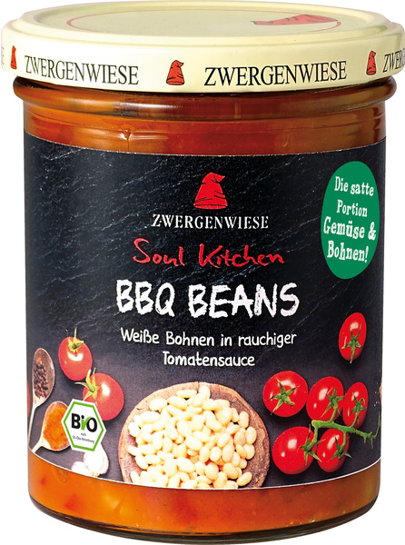 Zwergenwiese Soul Kitchen BBQ Beans 370 g