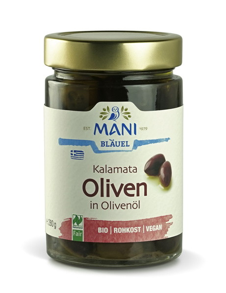 MANI® Kalamata Oliven in Olivenöl 280 g