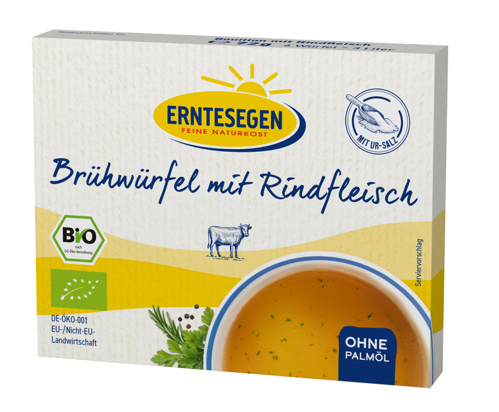 Erntesegen Brühwürfel mit Rindfleisch 6St. 72 g