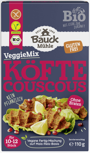 Bauck Mühle VeggieMix Köfte Couscous 110 g